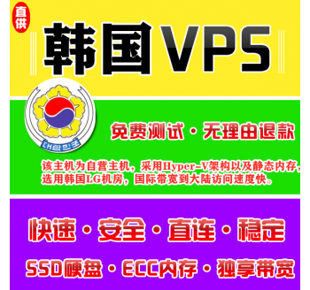 韩国VPS注册1024M推荐，网站群管理办法